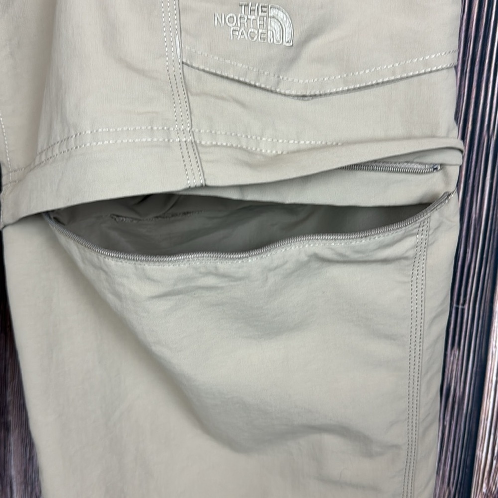 Mens The North Face Paramount Pro Convertible Khaki Stone Pants- Size XL - Picture 6 of 10